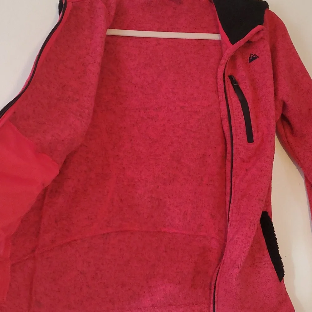 Snozu Performance Pink Zipup Outdoor Coat Jacket Women Hoodie‎ Size Medium